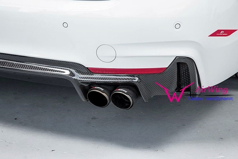 F32 F33 F36 - ENDCC style Carbon Rear Diffuser 05